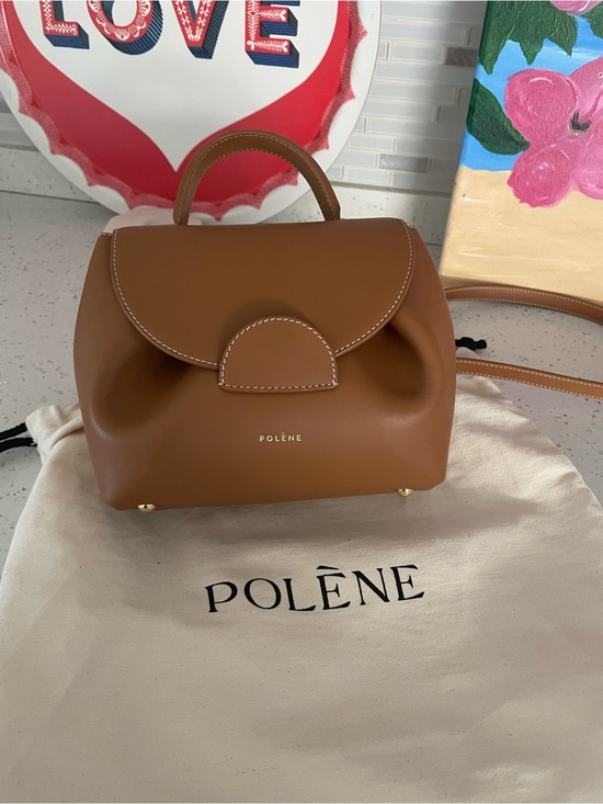 Polene Handbags - Polène Authentic Numero Uno Nano in Camel.